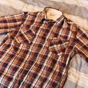 Lucky Brand Men's Ridge Plaid Workwearr Shirt